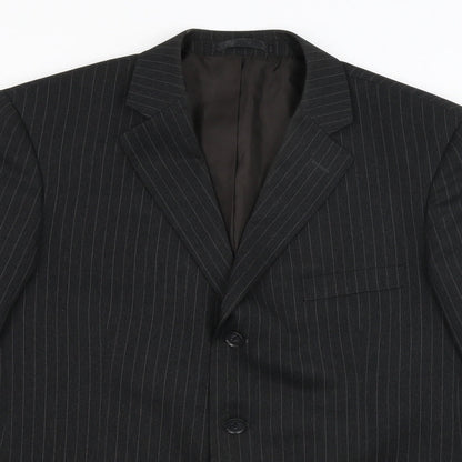 Mens UK Size 40 Taylor and Wright Regular Black Suit Jacket