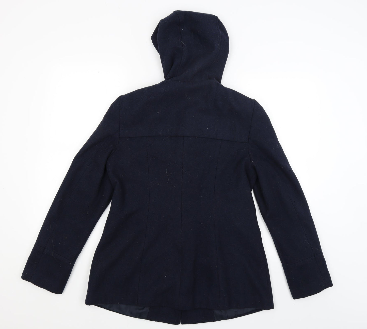 George Womens Blue   Overcoat Coat Size 10