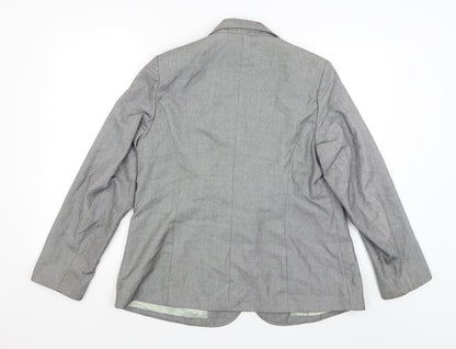 Womens UK Size 16 essence Regular Grey Blazer