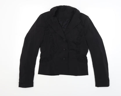 Just B Womens Black   Jacket Blazer Size 12