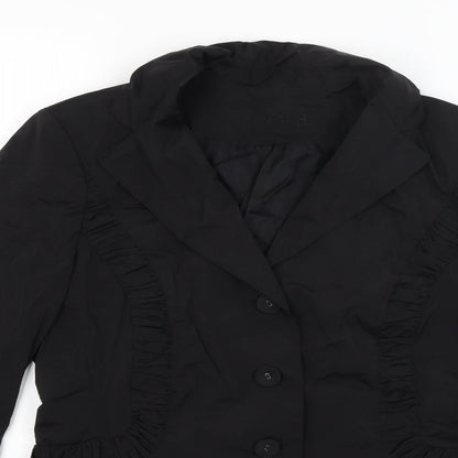 Just B Womens Black   Jacket Blazer Size 12