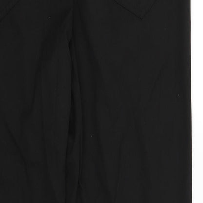 Urban Spirit Mens Black   Dress Pants Trousers Size 34 in L29 in
