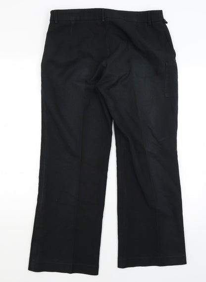 Dimensions Womens Black   Dress Pants Trousers Size 14 L26.5 in