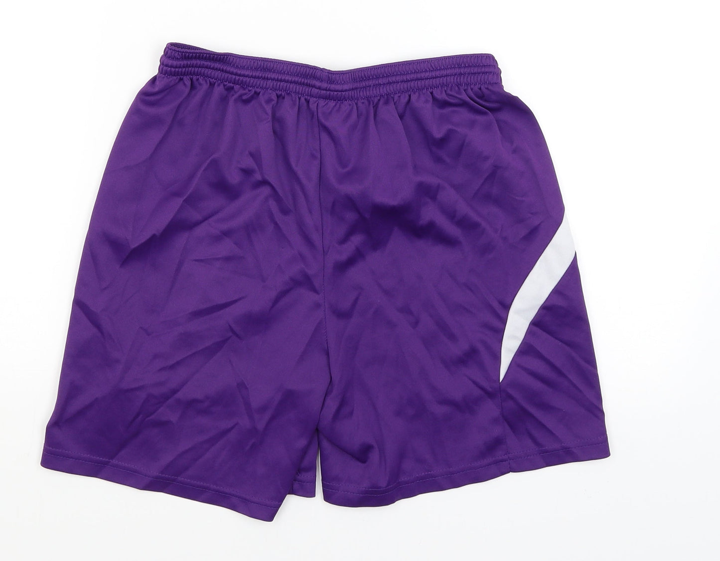 Errea Mens Purple   Athletic Shorts Size XS