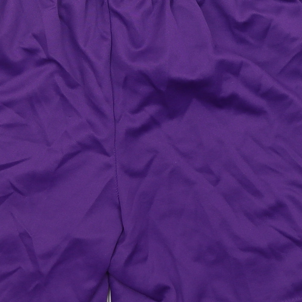 Errea Mens Purple   Athletic Shorts Size XS