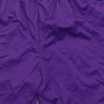 Errea Mens Purple   Athletic Shorts Size XS