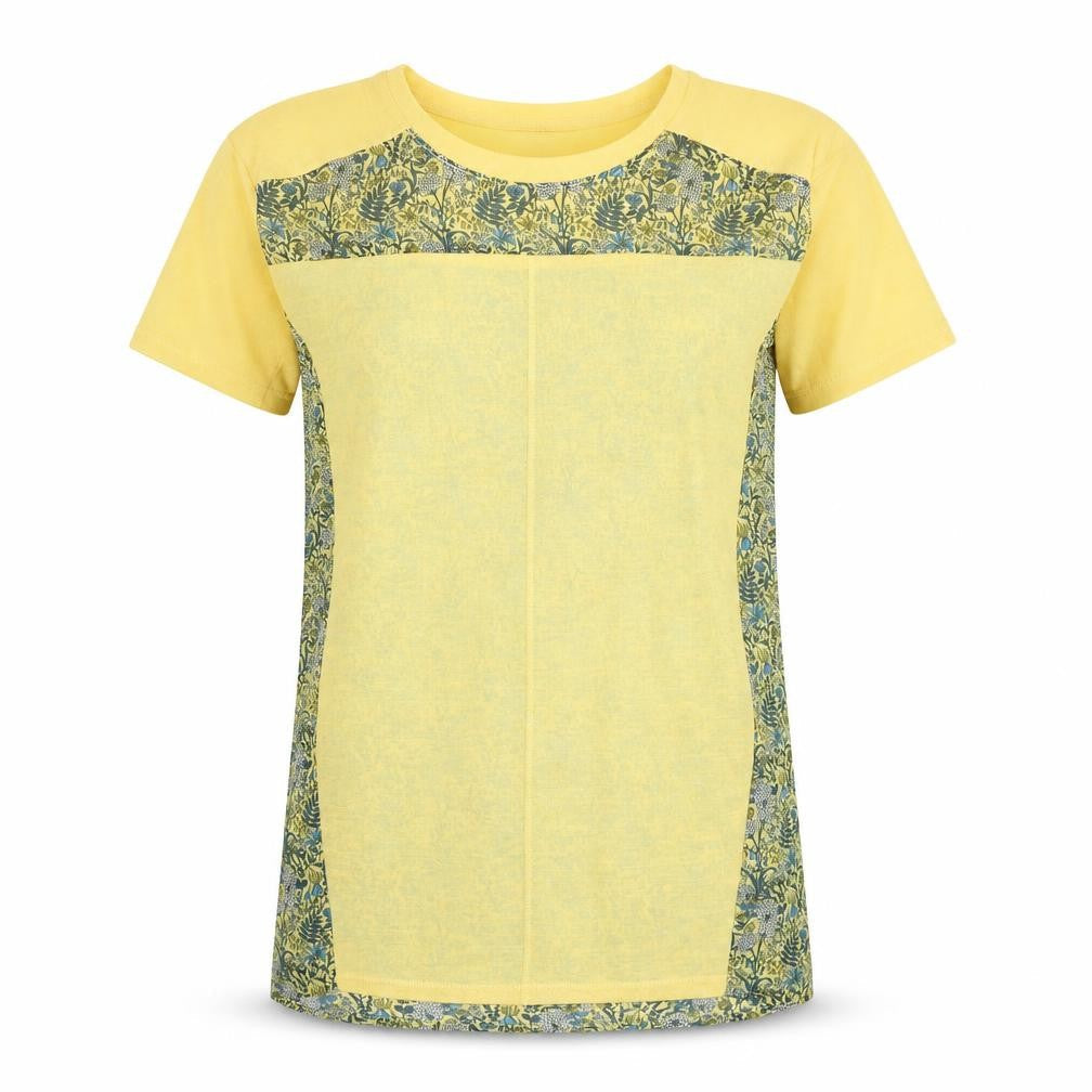 Womens UK Size 6 NEXT Yellow Basic T-Shirt