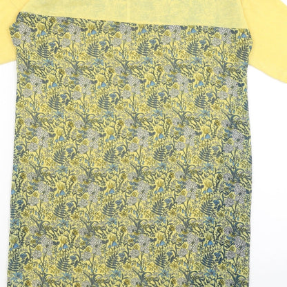 Womens UK Size 6 NEXT Yellow Basic T-Shirt