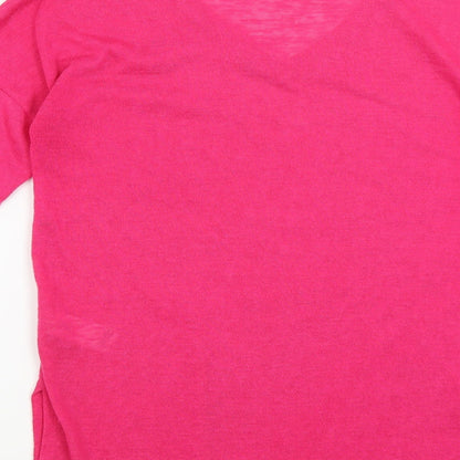 F&F Womens Pink   Basic T-Shirt Size 6
