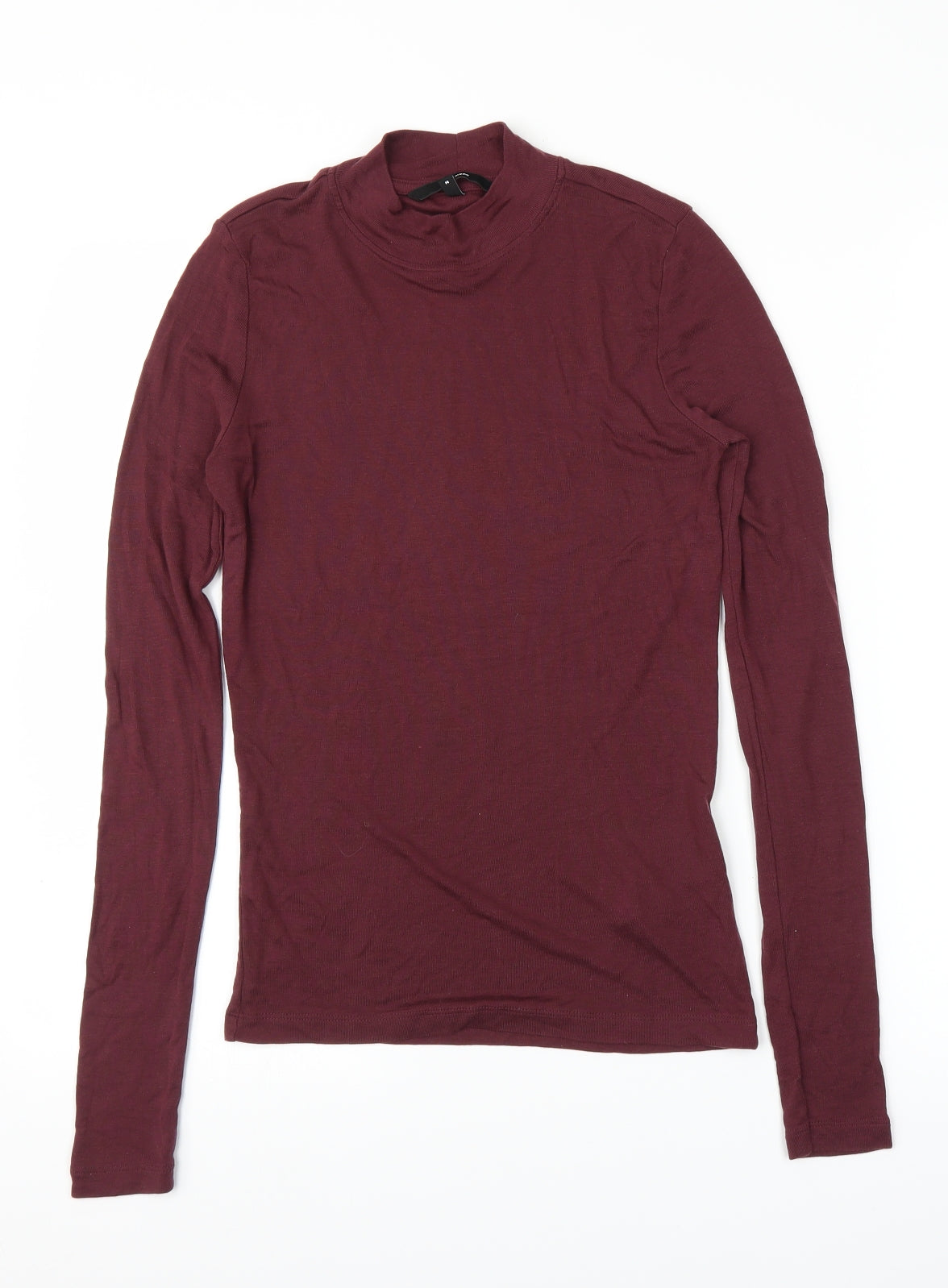 Womens UK Size M VERO MODA Purple Basic T-Shirt