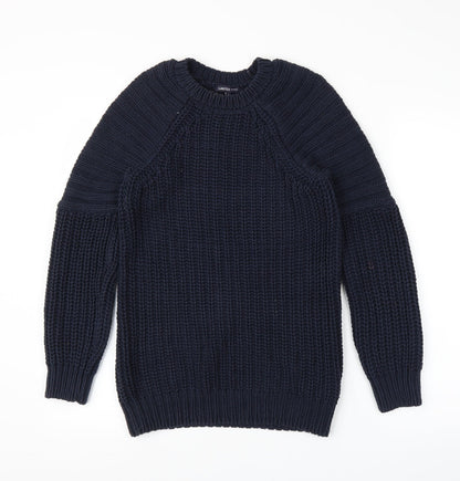 M&S Womens Blue   Pullover Jumper Size 8