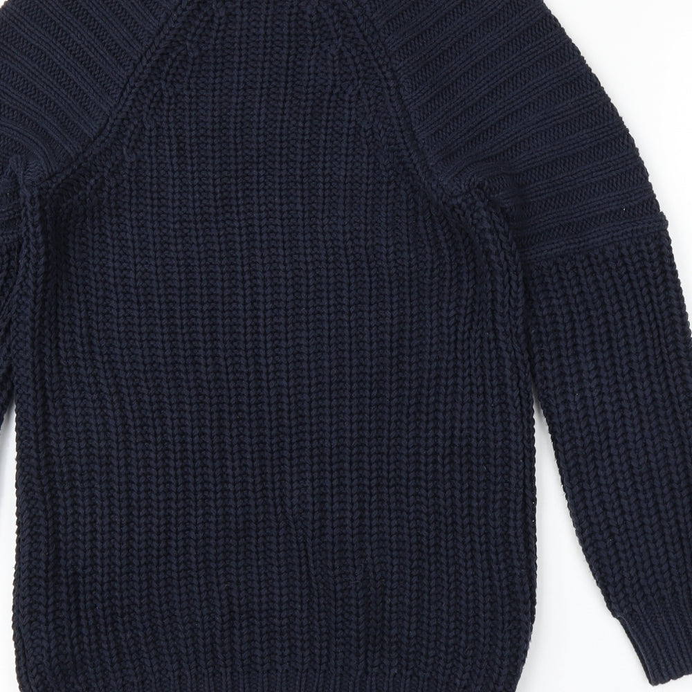M&S Womens Blue   Pullover Jumper Size 8