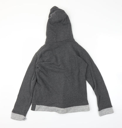 Qiaoyishi Womens Grey   Full Zip Hoodie Size 8