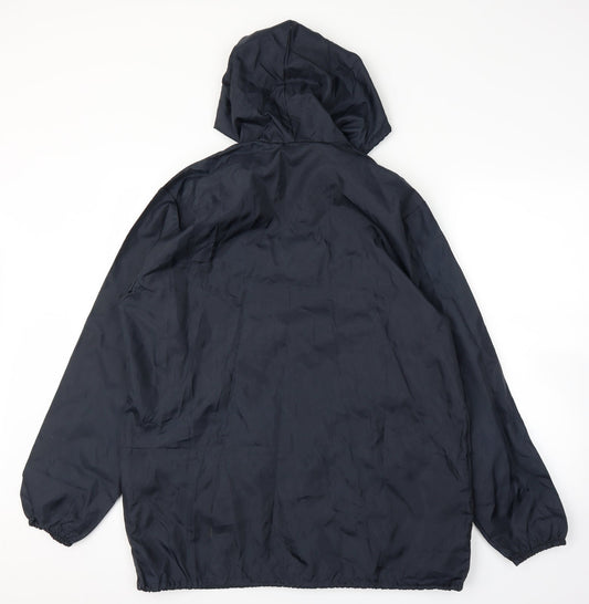 Mens UK Size S Protection Blue Rain Coat
