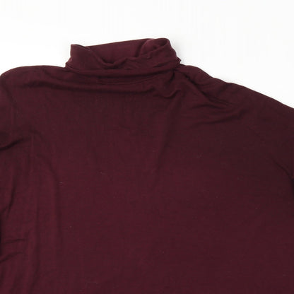 F&F Womens Purple   Basic T-Shirt Size 12