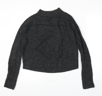 H&M Womens Grey   Pullover Jumper Size S