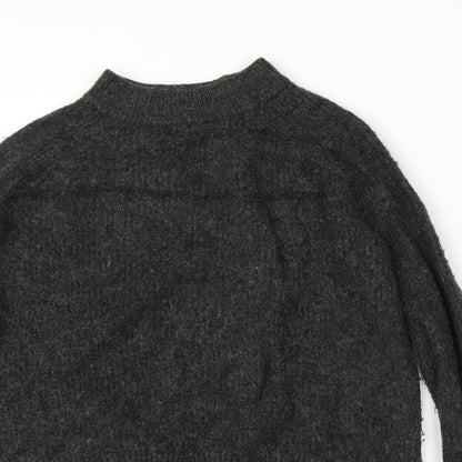 H&M Womens Grey   Pullover Jumper Size S