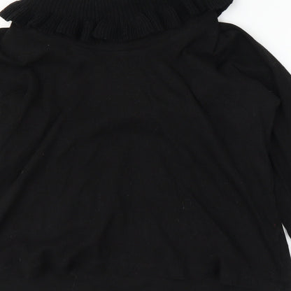 Preworn Womens Black   Pullover Jumper Size M