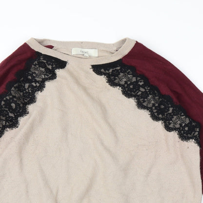 NEXT Womens Beige   Pullover Jumper Size 16