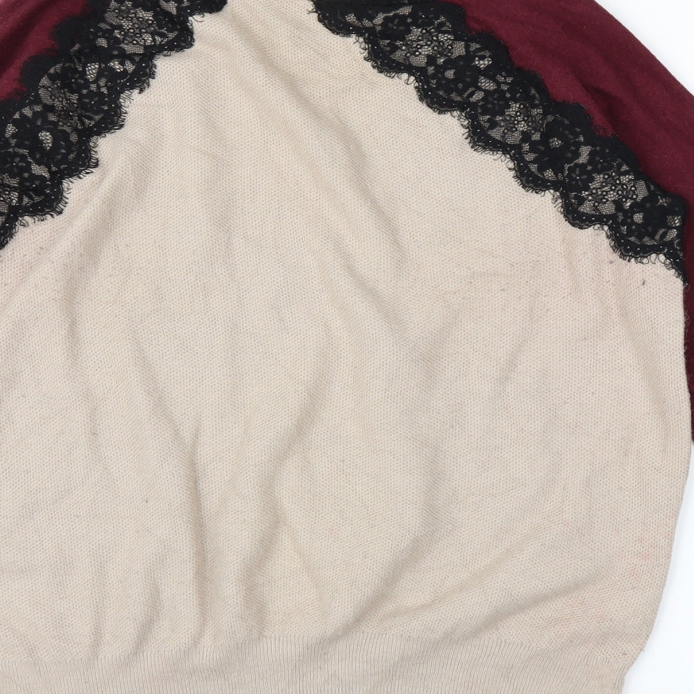 NEXT Womens Beige   Pullover Jumper Size 16