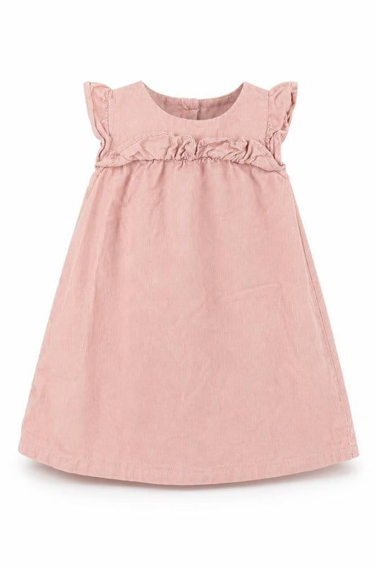 H&M Girls Pink  Corduroy A-Line  Size 6-9 Months