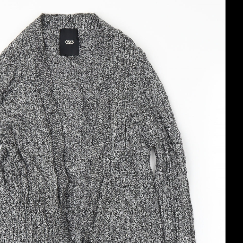 ASOS Womens Grey   Cardigan Jumper Size 2XS