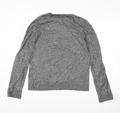 Topman Mens Grey   Pullover Jumper Size S