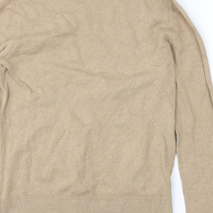 Topman Mens Beige   Pullover Jumper Size S