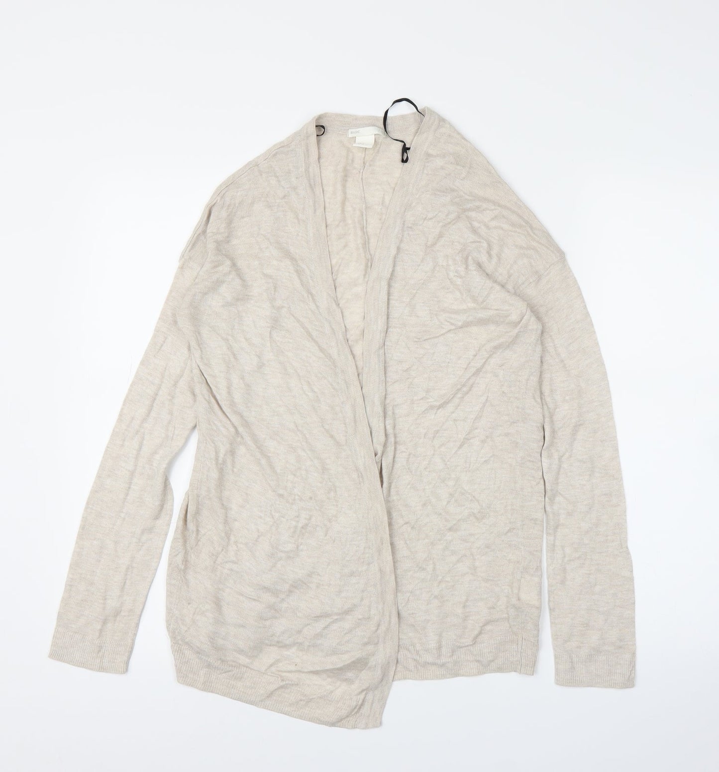 H&M Womens Beige   Cardigan Jumper Size S