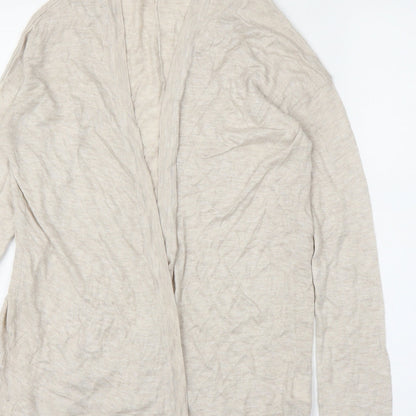 H&M Womens Beige   Cardigan Jumper Size S