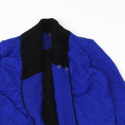 Preworn Womens Blue   Cardigan Jumper Size M