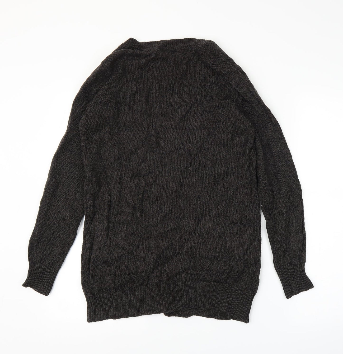 H&M Womens Brown   Cardigan Jumper Size M