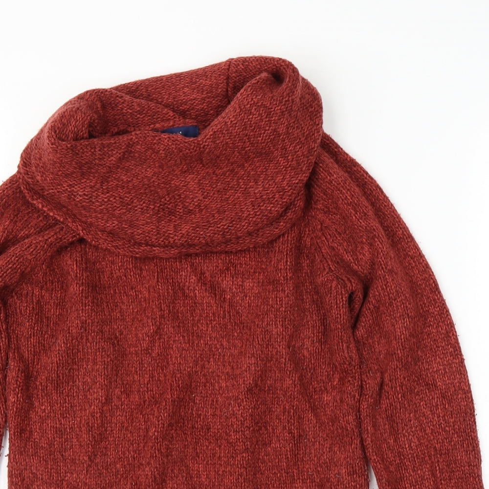 Casual Club Womens Red   Pullover Jumper Size 10