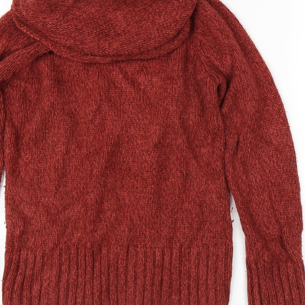Casual Club Womens Red   Pullover Jumper Size 10