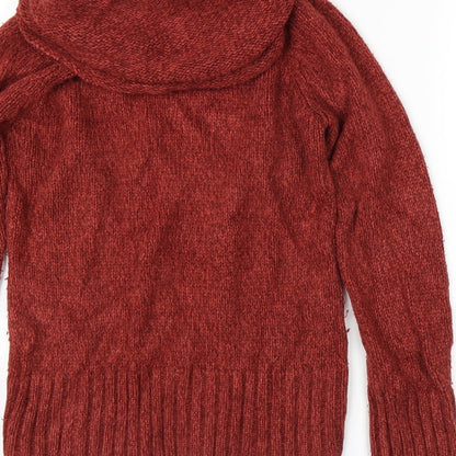 Casual Club Womens Red   Pullover Jumper Size 10