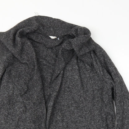 Preworn Womens Grey   Cardigan Jumper Size L  - Belt included
