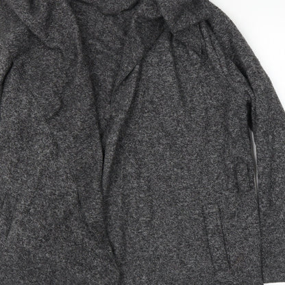Preworn Womens Grey   Cardigan Jumper Size L  - Belt included