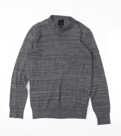 H&M Mens Grey   Pullover Jumper Size XS