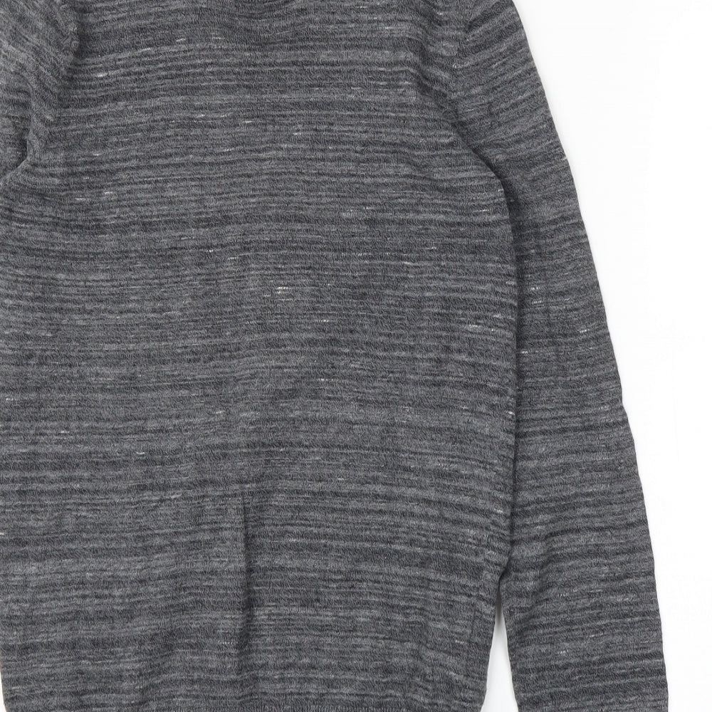 H&M Mens Grey   Pullover Jumper Size XS