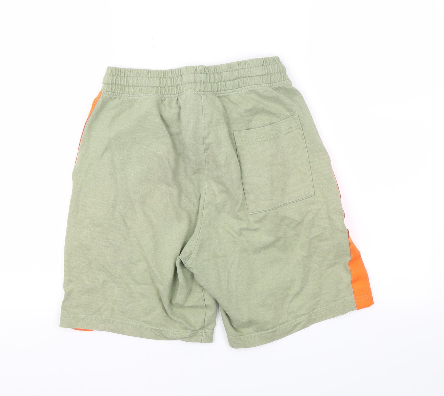 United Colors of Benetton Boys Green   Sweat Shorts Size 2XL