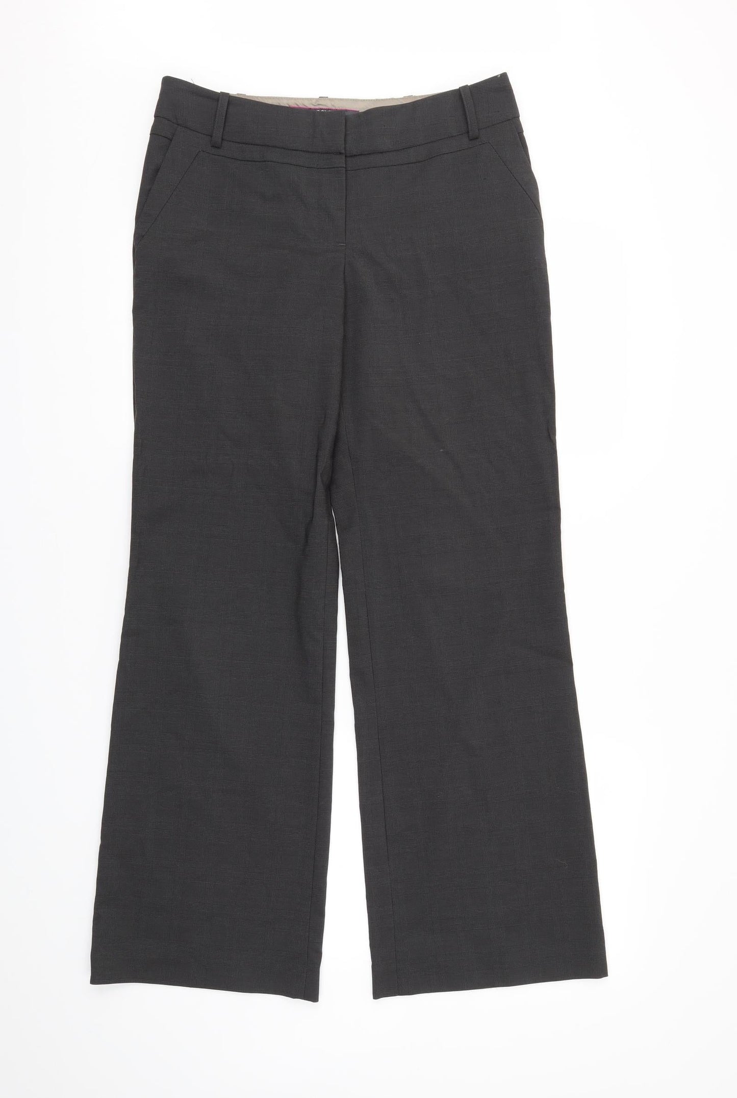 Womens UK Size 10 next Regular Fit  Grey Trousers