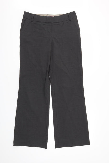 Womens UK Size 10 next Regular Fit  Grey Trousers