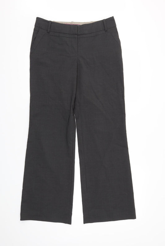 Womens UK Size 10 next Regular Fit  Grey Trousers
