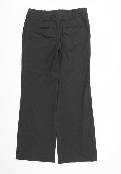 Womens UK Size 10 next Regular Fit  Grey Trousers
