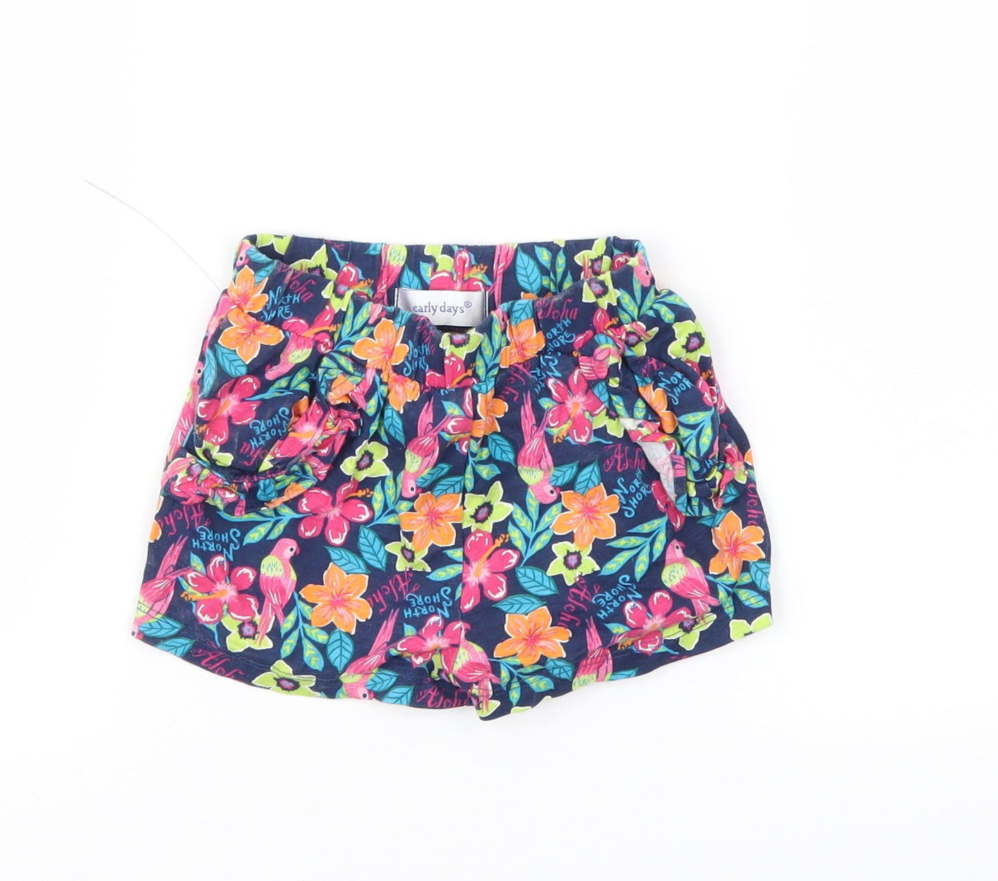 Earlydays Baby Multicoloured Floral  Capri Trousers Size 18-24 Months