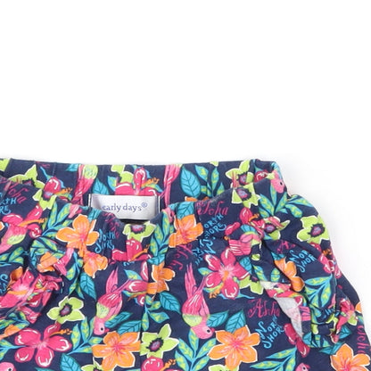 Earlydays Baby Multicoloured Floral  Capri Trousers Size 18-24 Months