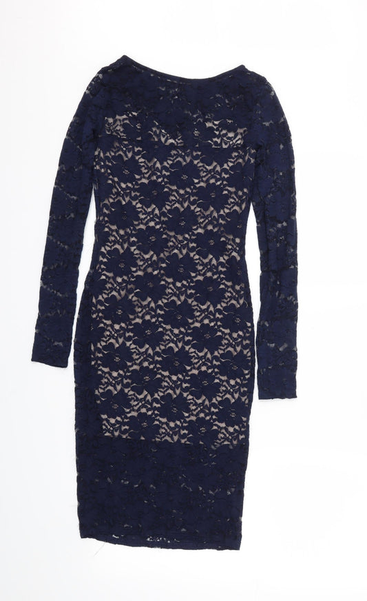 Club L Womens Blue   A-Line  Size 6