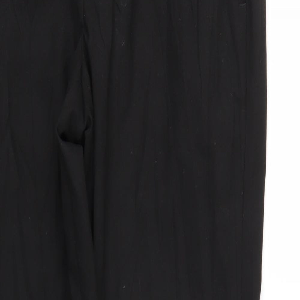 M&S Mens Black   Trousers  Size 30 L33 in
