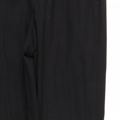 M&S Mens Black   Trousers  Size 30 L33 in