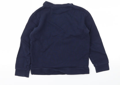 River Island Boys Blue   Pullover Sweatshirt Size 7-8 Years